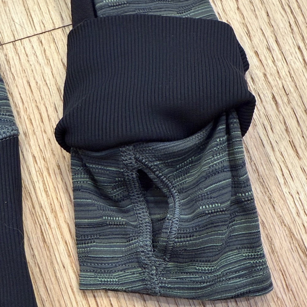 Lululemon Jacket Zipup Green and Black - Picture 3 of 6